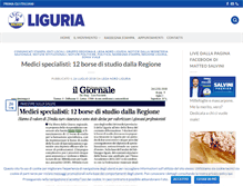 Tablet Screenshot of leganordliguria.net